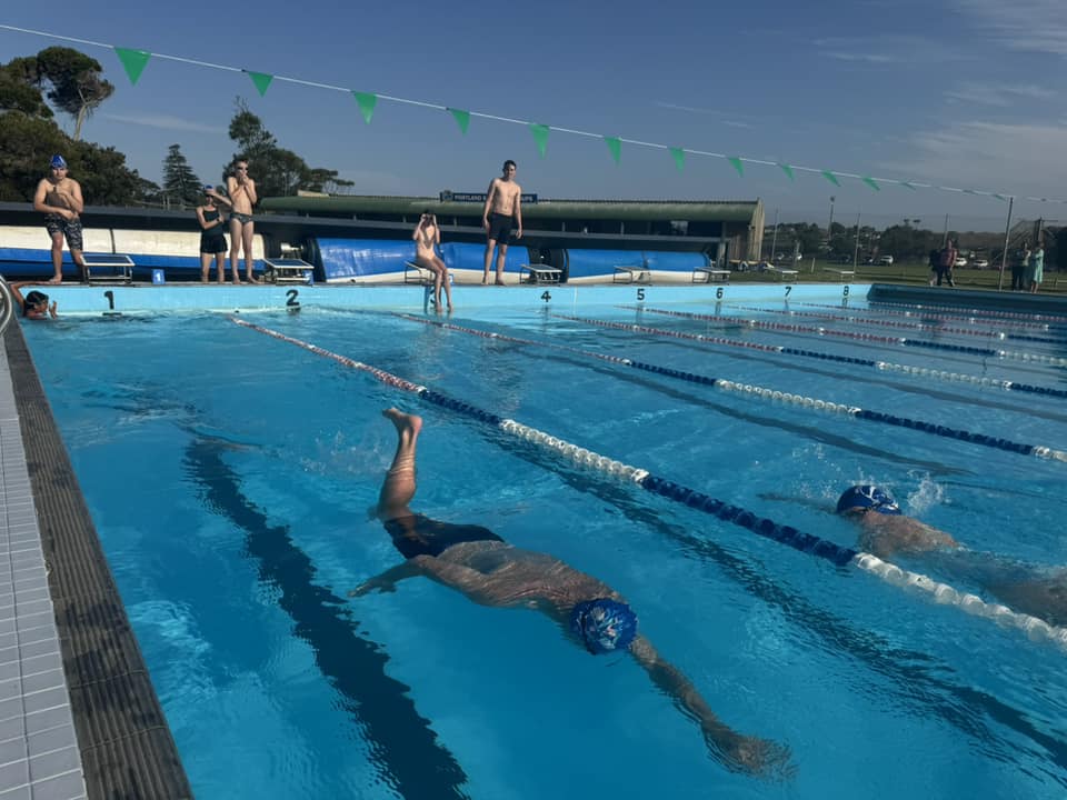 Kids participating in Triathle - most for the first time